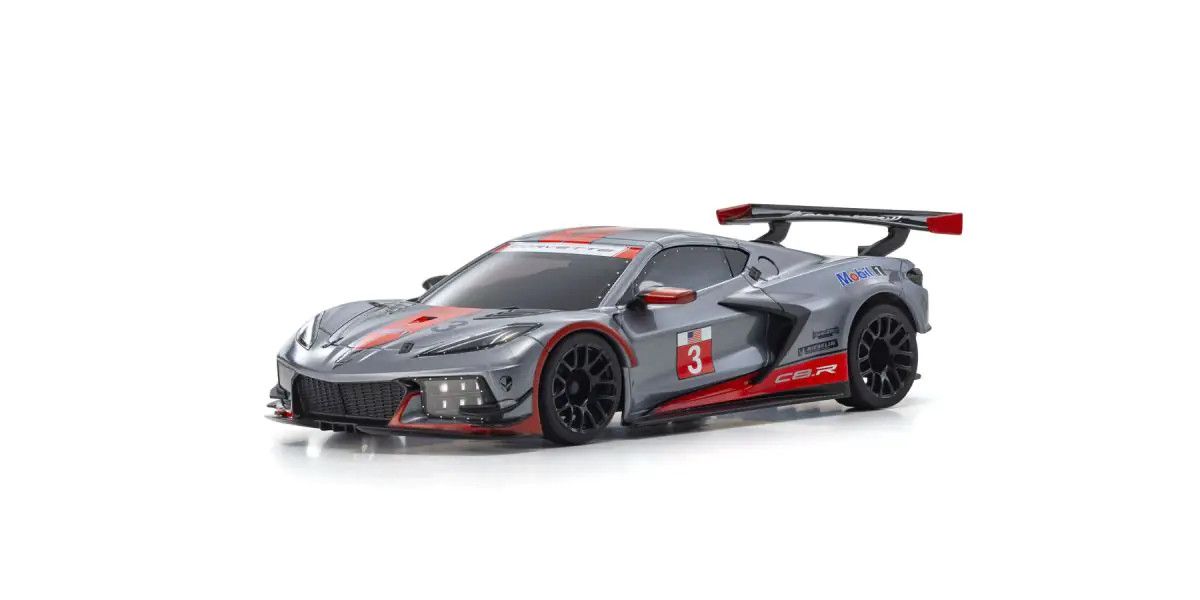 Kyosho Mini-Z MR-04W-MM ASC Corvette C8.R Gunmetal Red