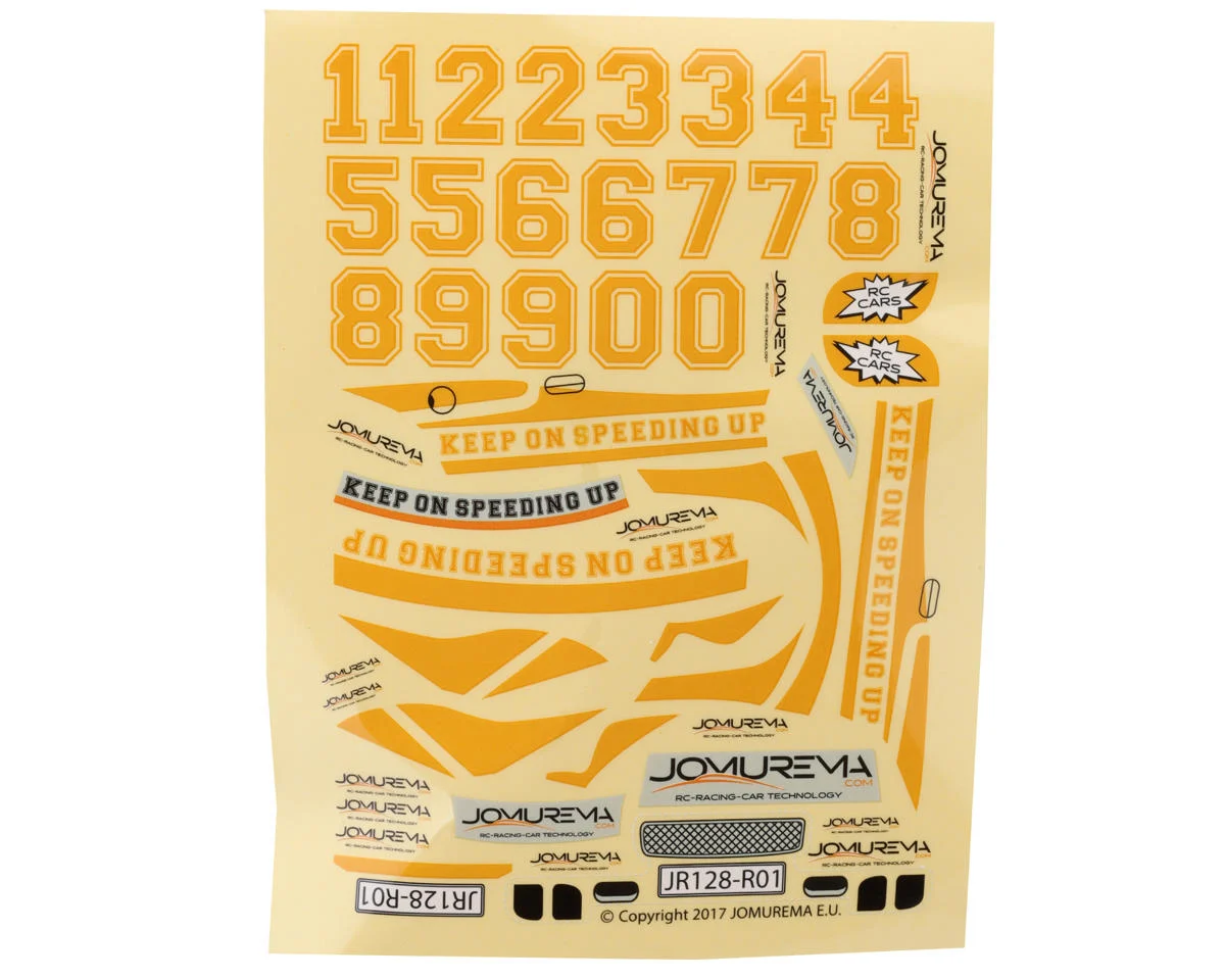 Jomurema GT01 Hard Body Set White