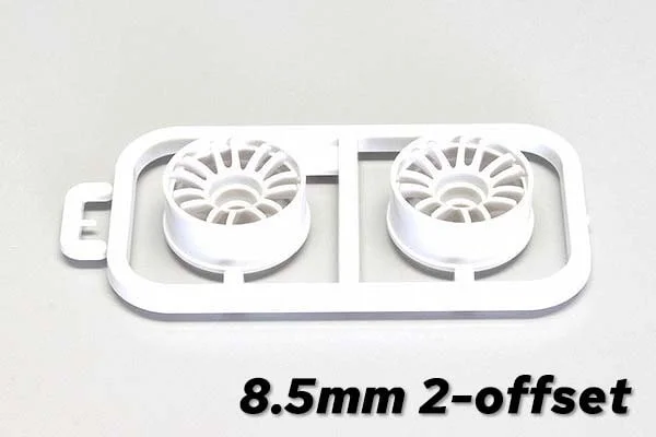 Kyosho Mini-Z 2WD Rays RE30 Multi Wheel II (White) (Narrow, 2 Offset)