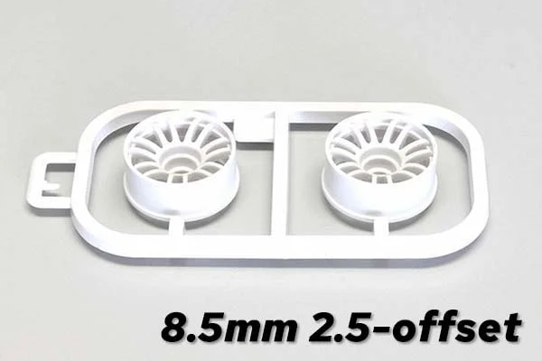 Kyosho Mini-Z 2WD Rays RE30 Multi Wheel II (White) (Narrow, 2.5 Offset)