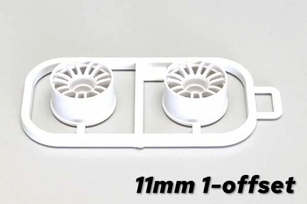 Kyosho Mini-Z 2WD Rays RE30 Multi Wheel II (White) (Wide, 1 Offset)