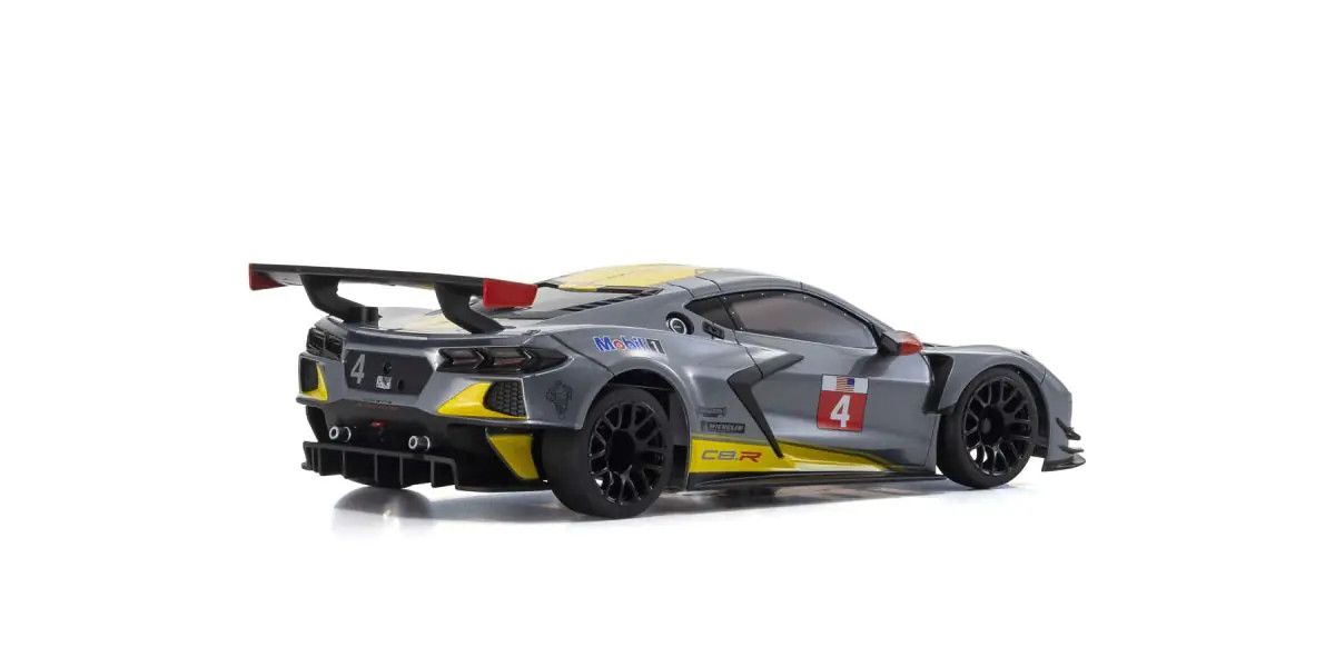 Kyosho Mini-Z MR-04W-MM ASC Corvette C8.R Gunmetal Yellow