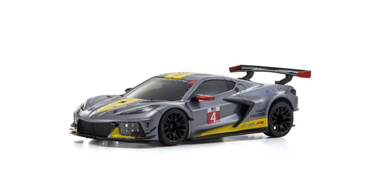 Kyosho Mini-Z MR-04W-MM ASC Corvette C8.R Gunmetal Yellow