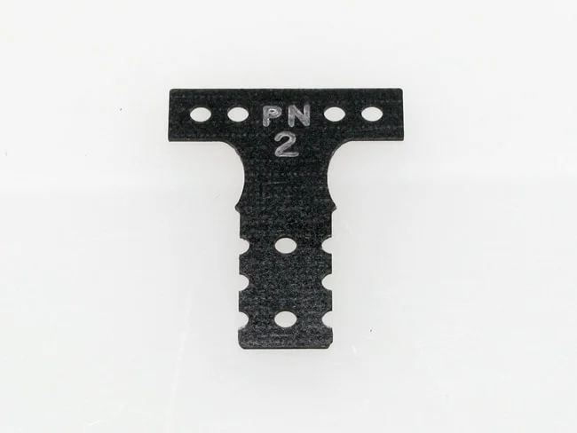 PN Racing MM G10 Black Fiberglass T-Plate #2