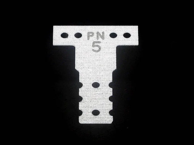 PN Racing MM G10 Fiberglass T-Plate #5