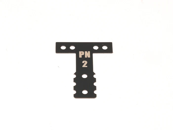 PN Racing MM Spring Steel Black T-Plate #2