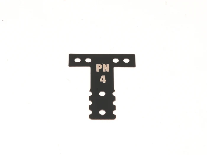 PN Racing MM Spring Steel Black T-Plate #4