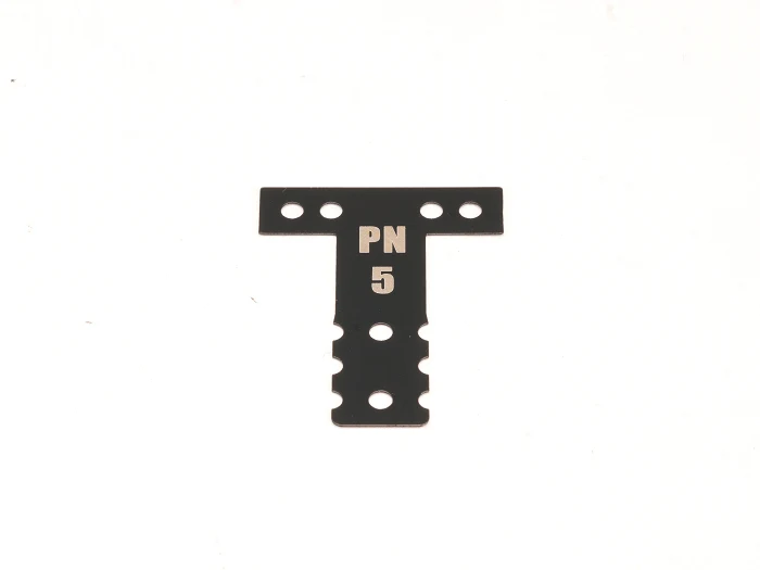 PN Racing MM Spring Steel Black T-Plate #5
