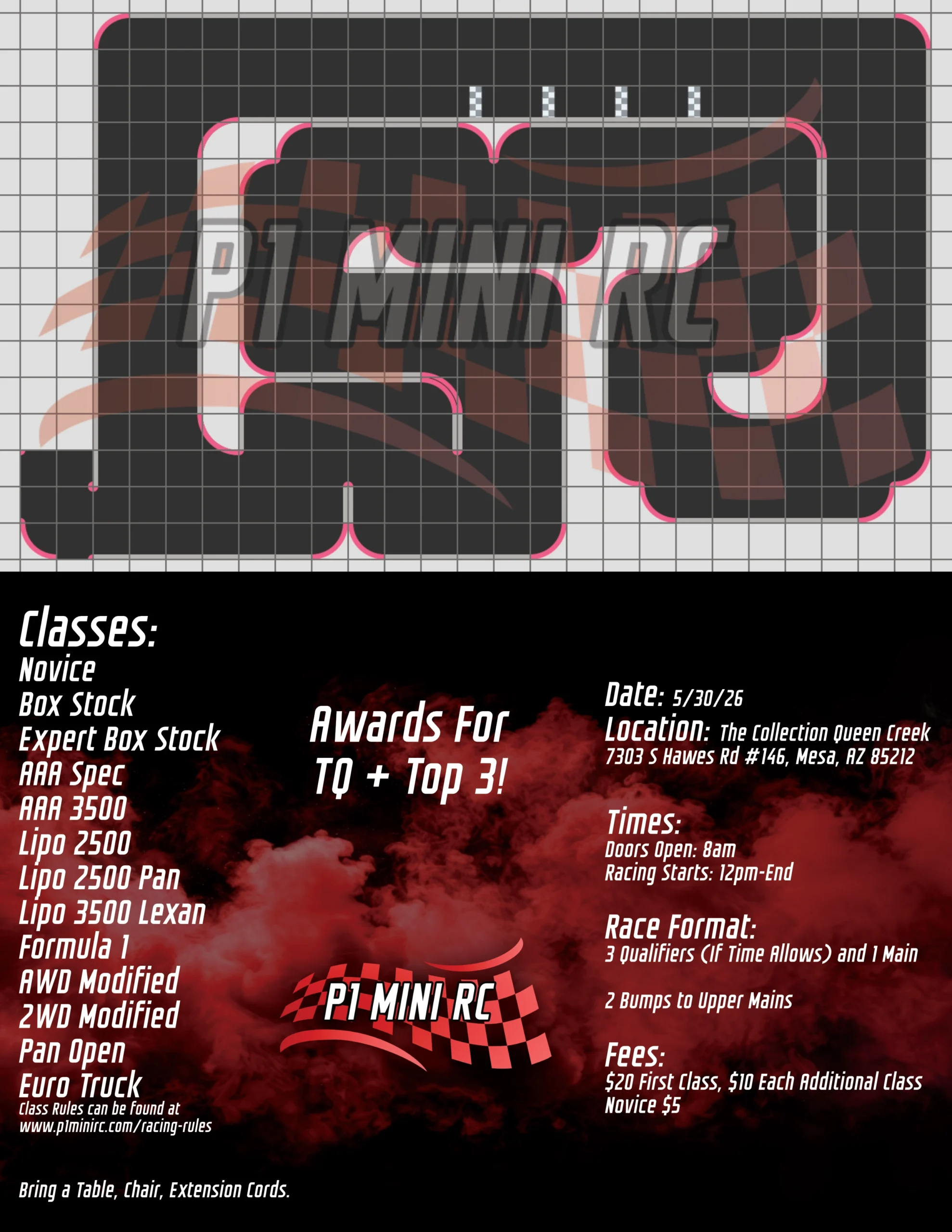 5-30 1:28 Scale Race Flyer