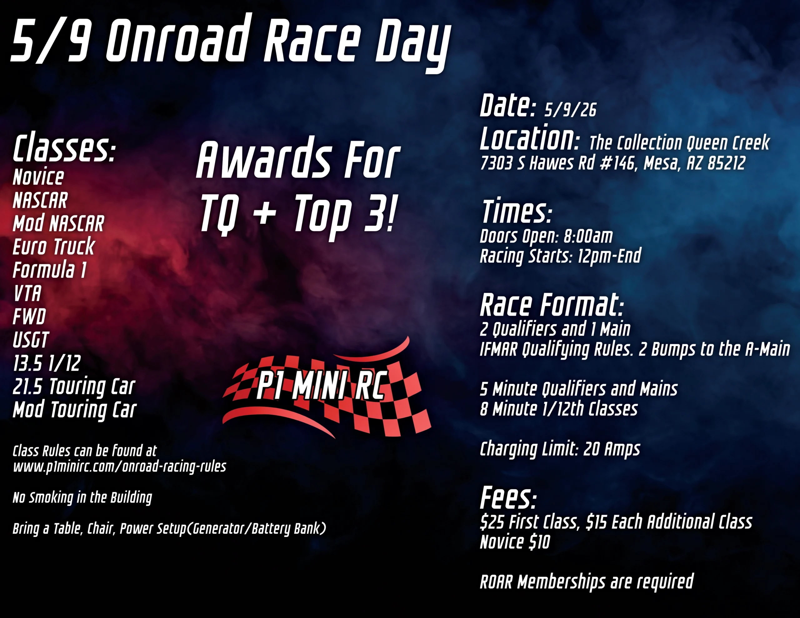5-9 Onroad Race Flyer