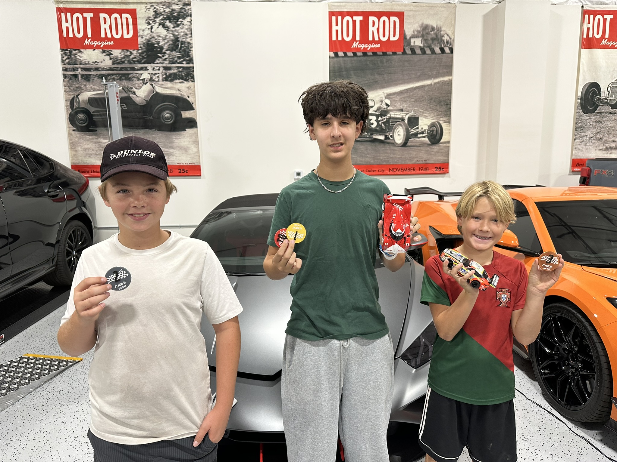 P1 Mini RC 8-1 Novice Podium